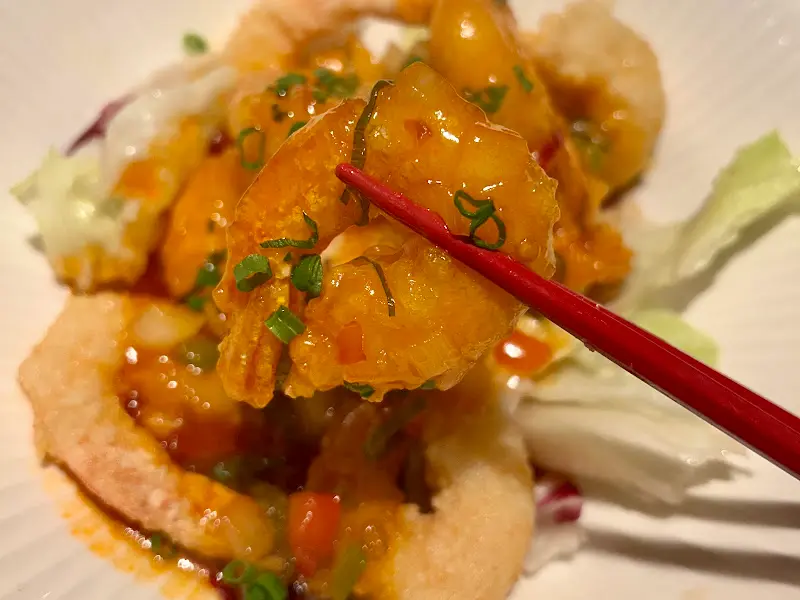 미림양장의 깐쇼새우