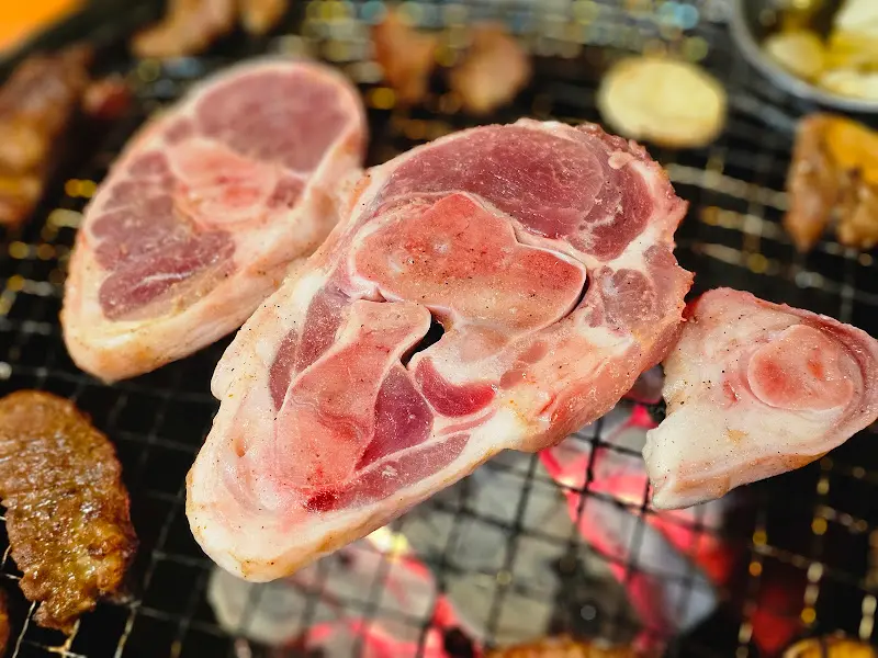 돼지갈비 근접샷