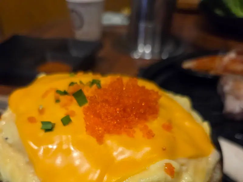 계란찜 클로즈업 사진