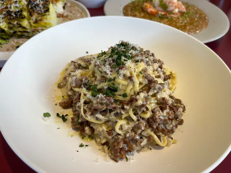 화이트라구 파스타