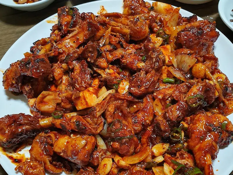 닭불고기 비주얼