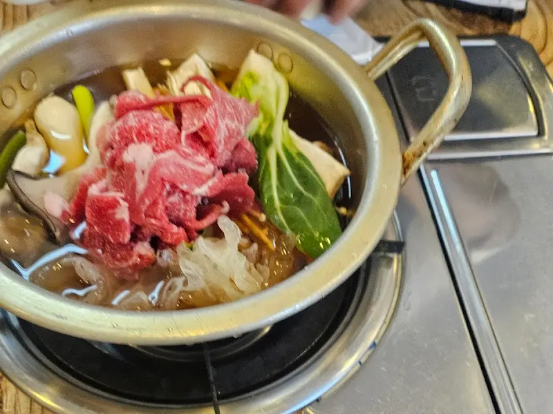 불고기전골 클로즈업