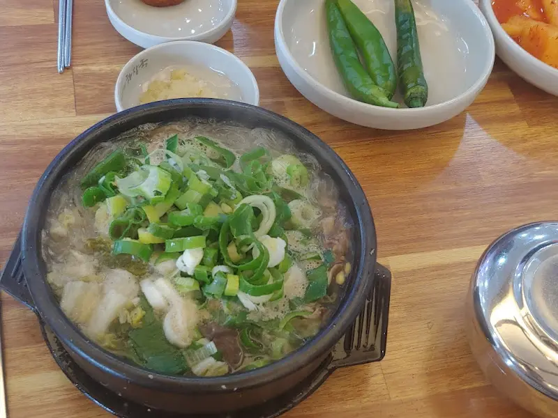 해장국 전체 모습