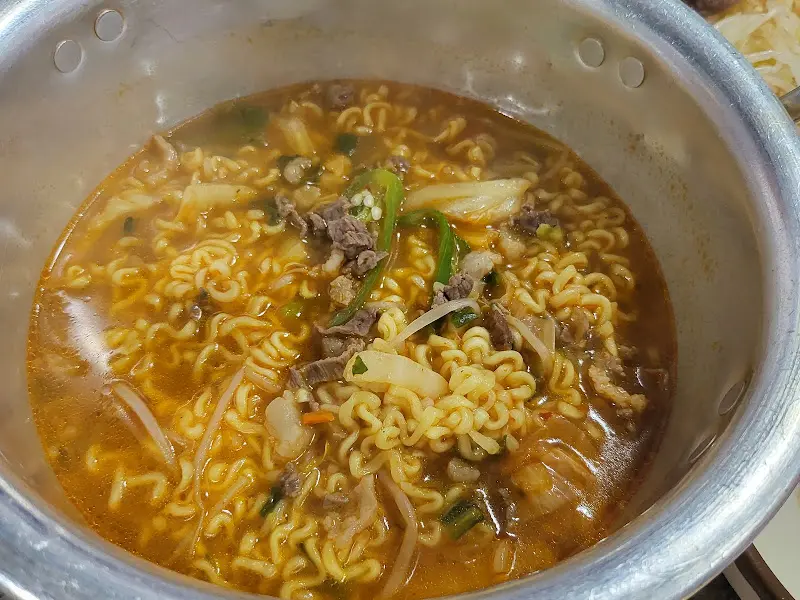 차돌라면