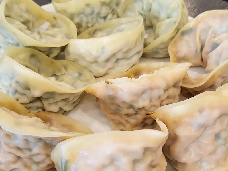 만두 클로즈업