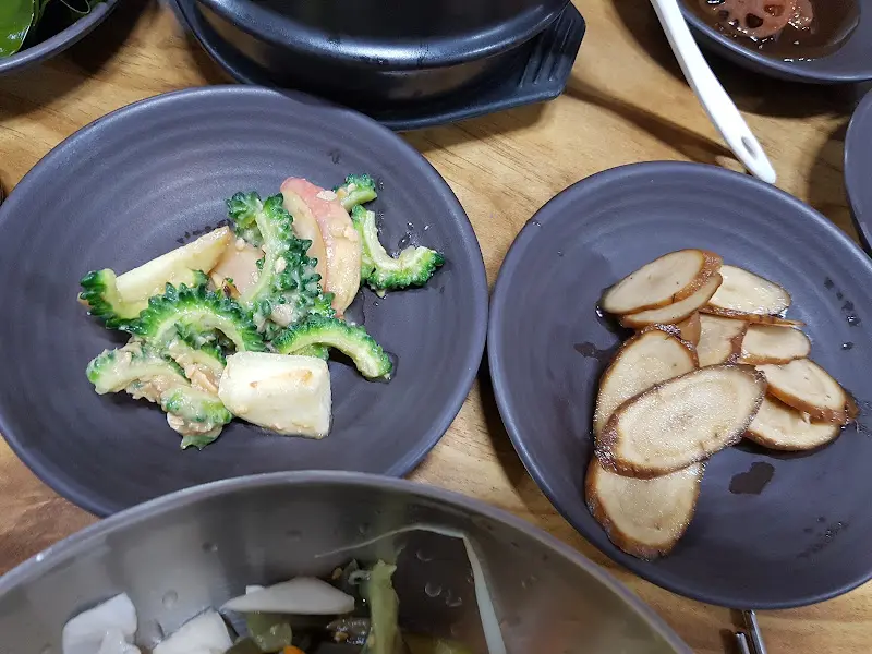 다양한 밑반찬 접사