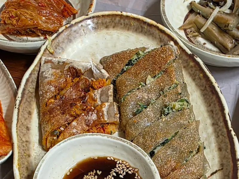 먹음직스러운 김치