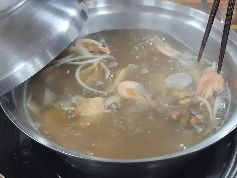 해물칼국수 육수