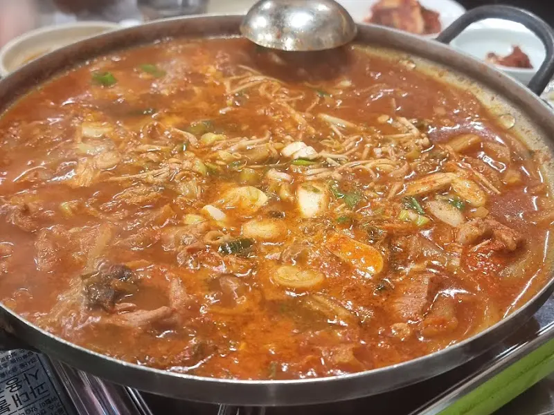 김치찌개 클로즈업