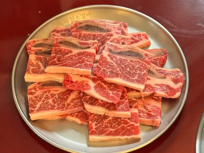 먹음직스러운 LA갈비