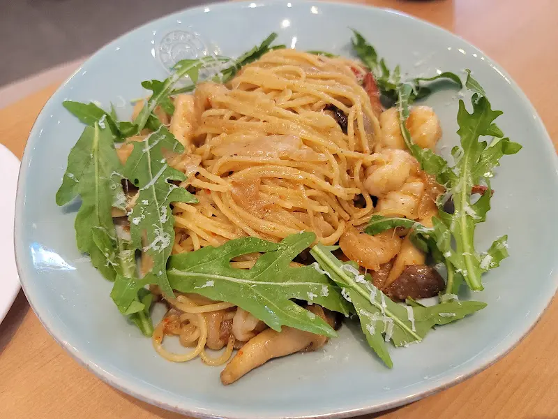 파스타 근접 사진