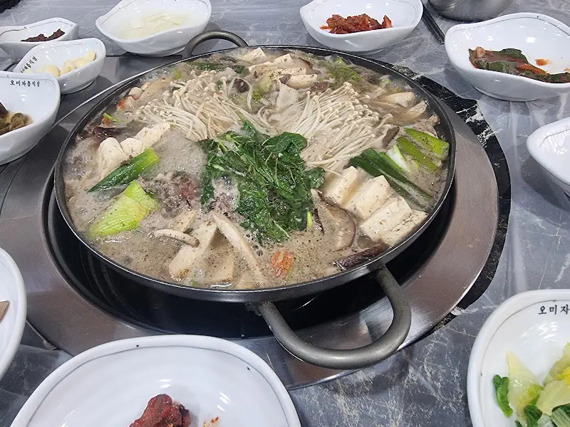 능이버섯전골