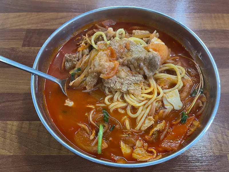 신신짬뽕 메뉴