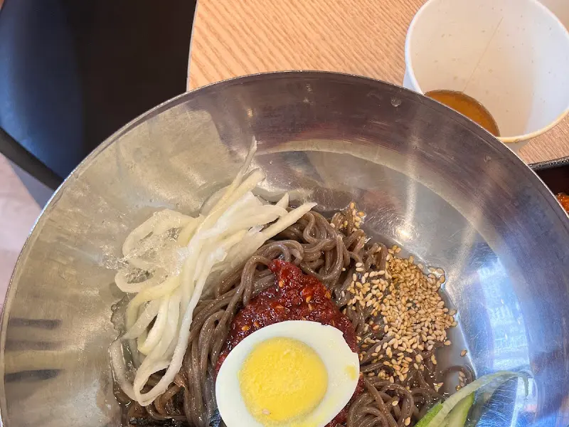 시원한 물막국수