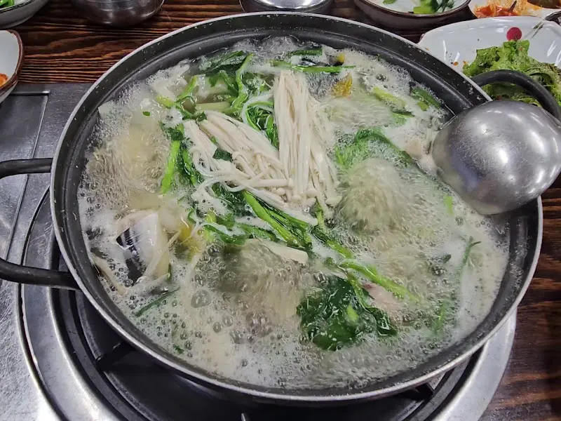 보글보글 끓고 있는 복지리