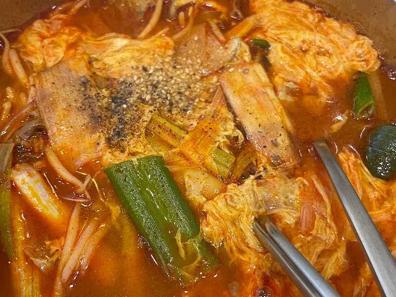 청숙장 육개장 클로즈업