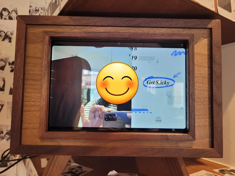 즉석 사진 스티커 기계