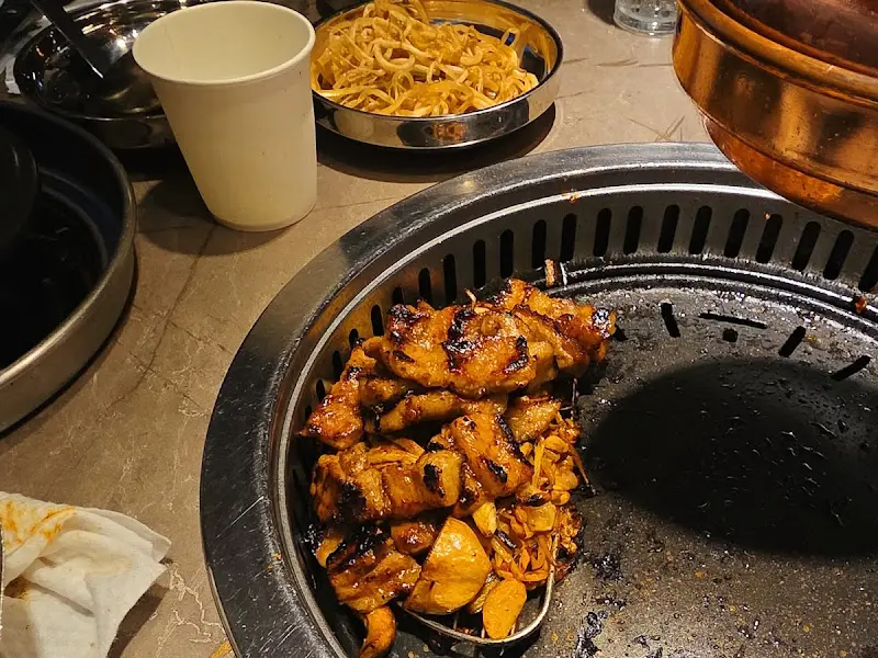 잘 구워진 양념갈비