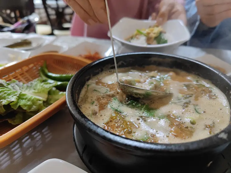 장어탕 한 숟갈