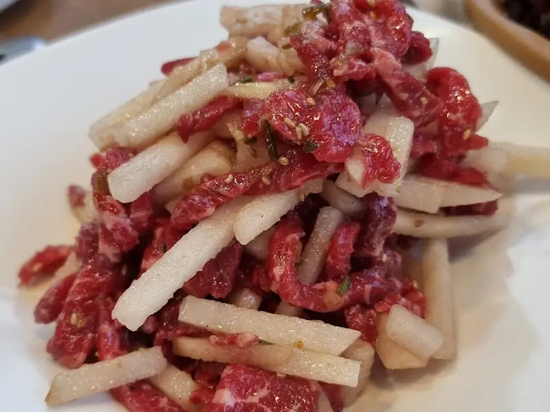 서비스로 주신 육회