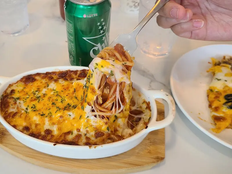 치즈온 스파게티