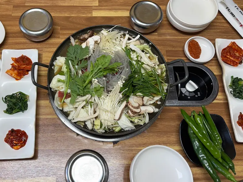 한우 버섯전골