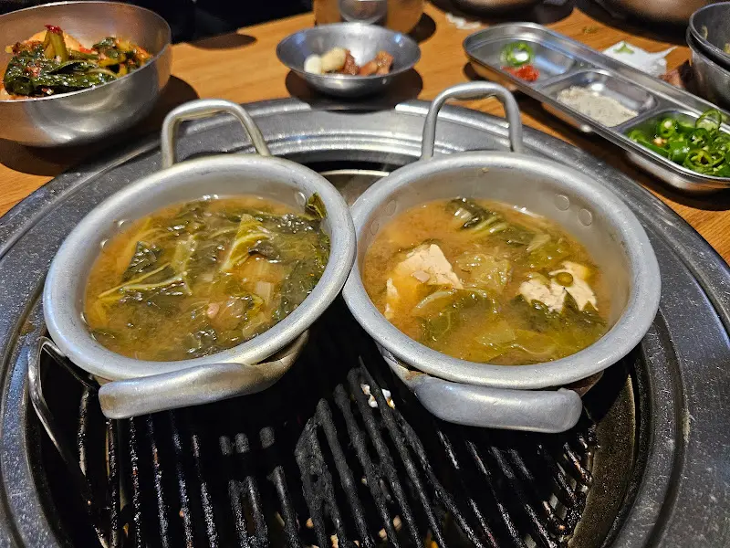 조박집 된장찌개와 총각김치