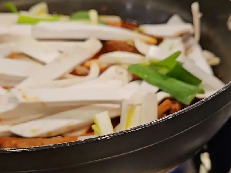 푸짐한 등갈비찜