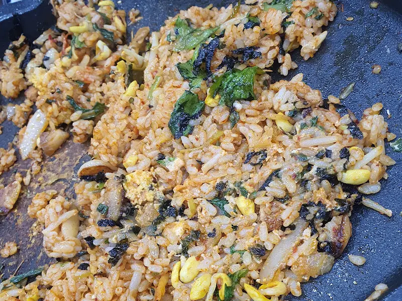 제육볶음 후 볶음밥