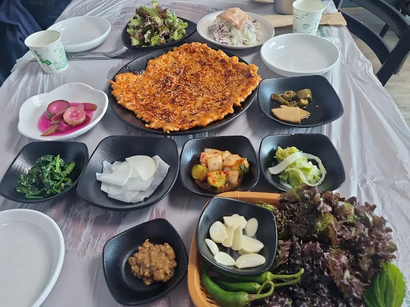 닭불고기 한 상 차림