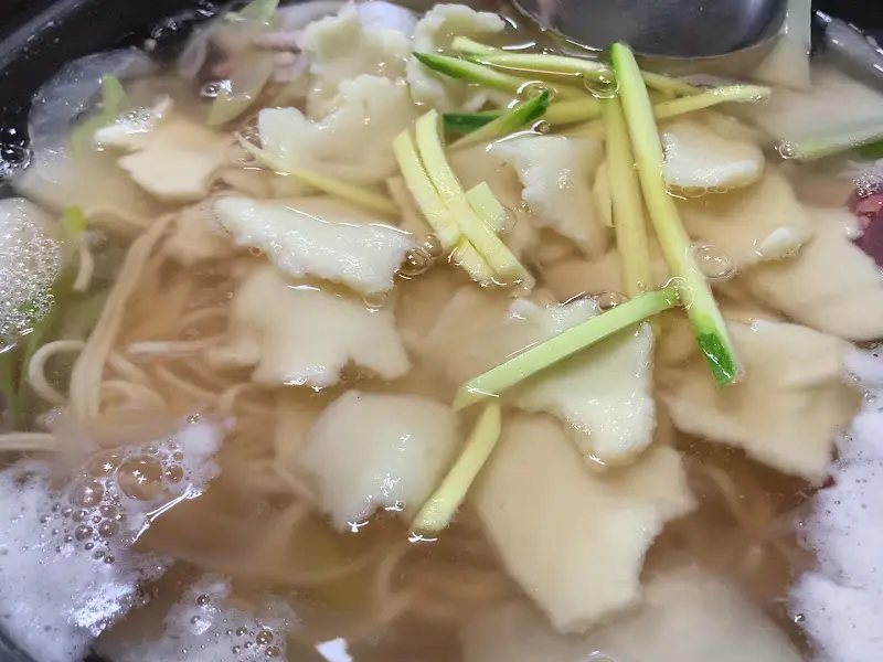 칼국수와 수제비