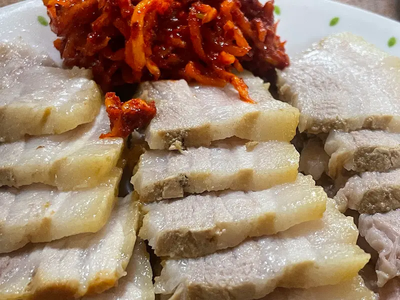 수육 상세 사진