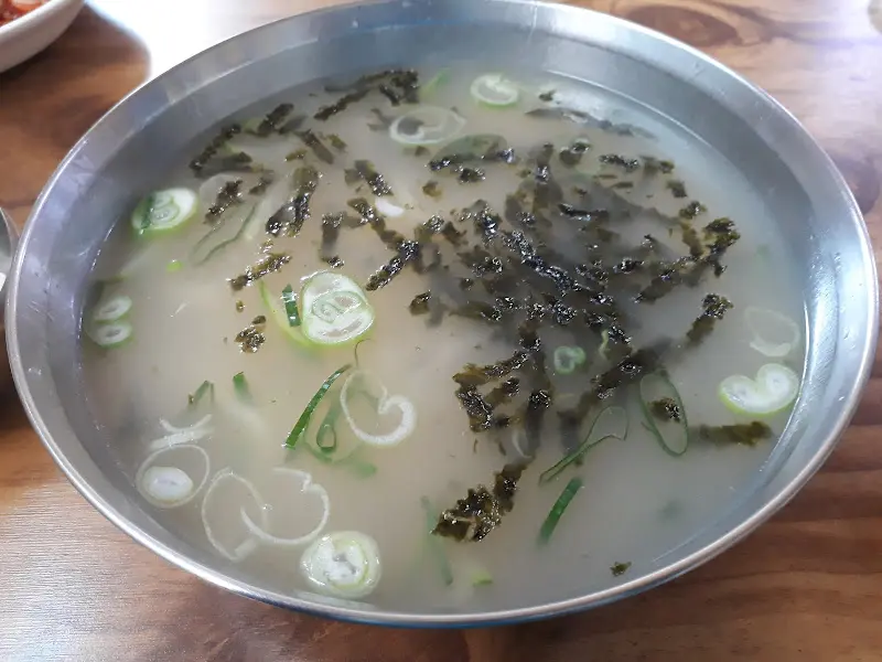 멸치칼국수 또 다른 각도
