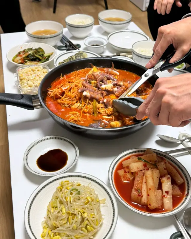 푸짐한 한상차림