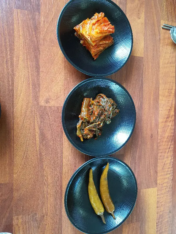 구례우리밀팥칼국수 콩국수 근접샷