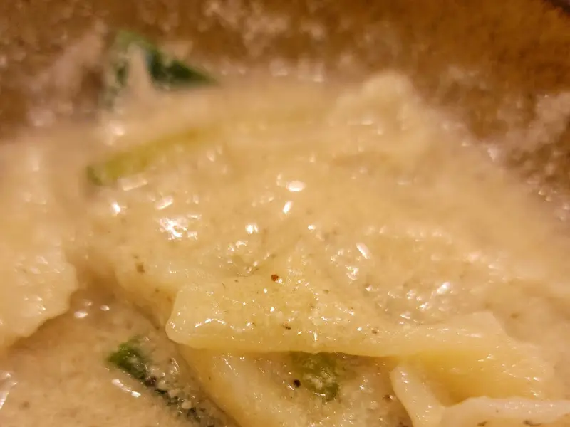 고소한 들깨수제비