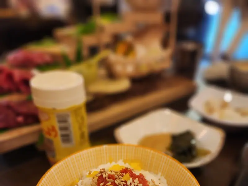 츠쿠요미 상차림 전체샷