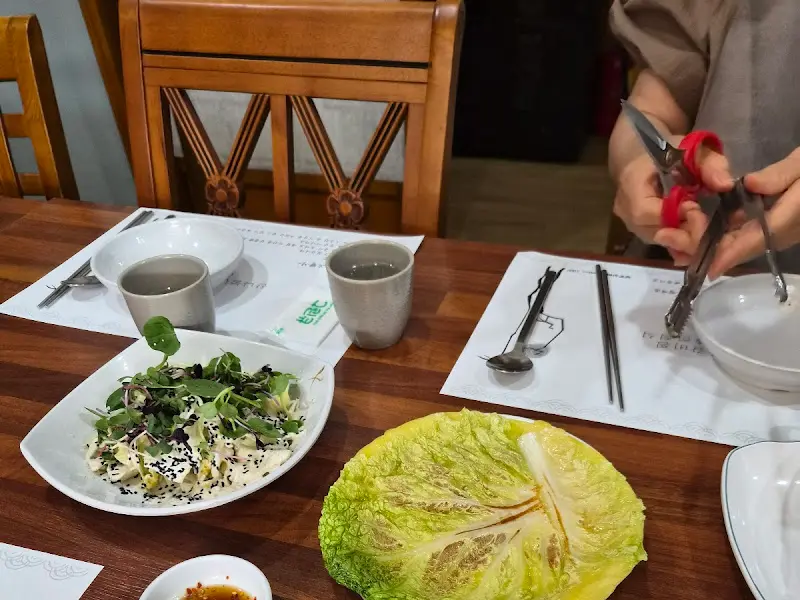 테이블 세팅 모습