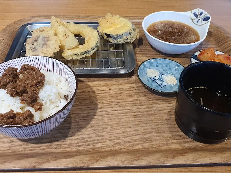 덴푸라 소바 세트 한상차림