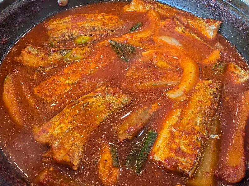 매콤 칼칼한 갈치조림