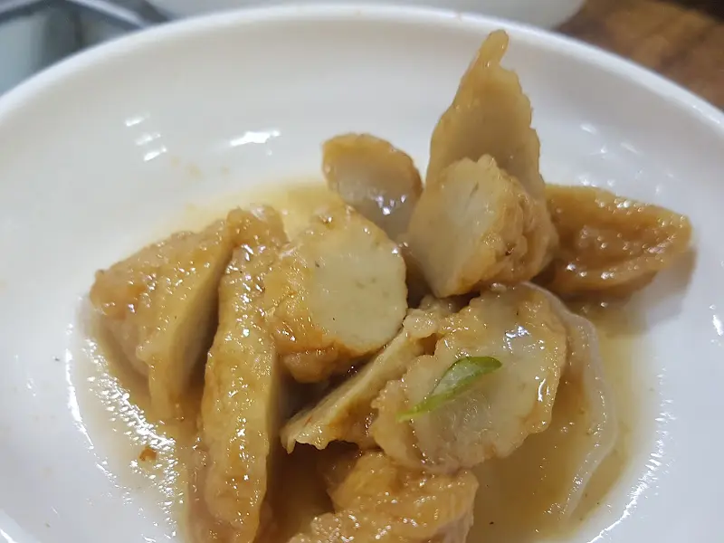 밑반찬 어묵볶음