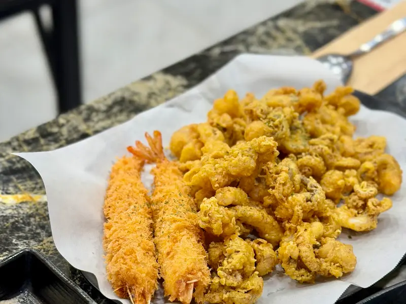 쭈꾸미가알고싶다 후라잉 쭈꾸미와 왕새우 튀김