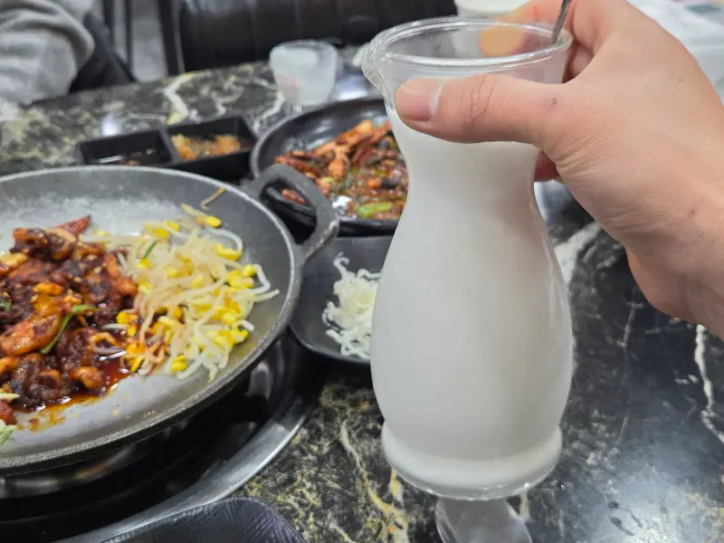 쭈꾸미가알고싶다 크림 막걸리