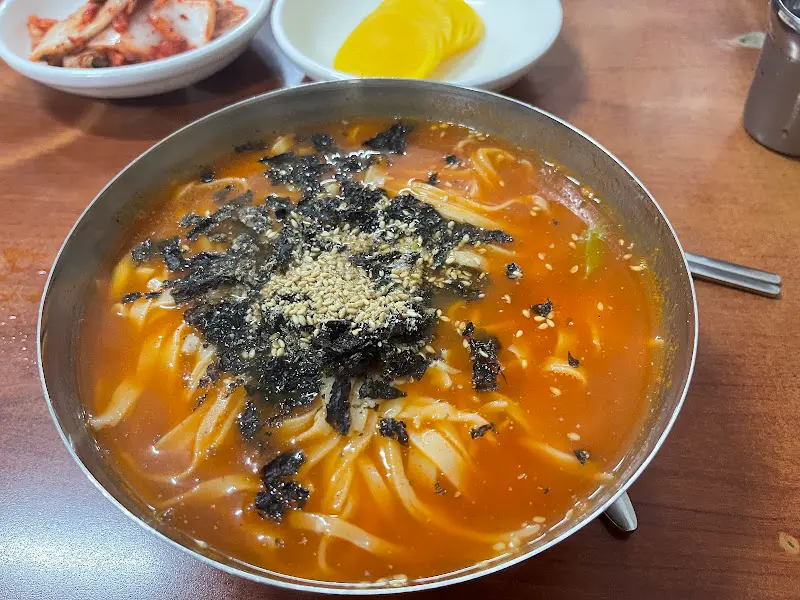 장칼국수 상세샷