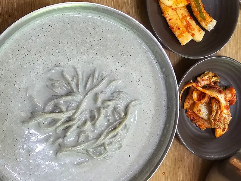 콩국수와 반찬