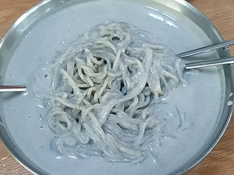 콩국수 면발