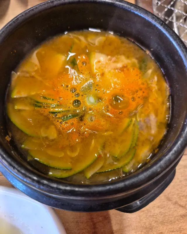 구수한 된장찌개
