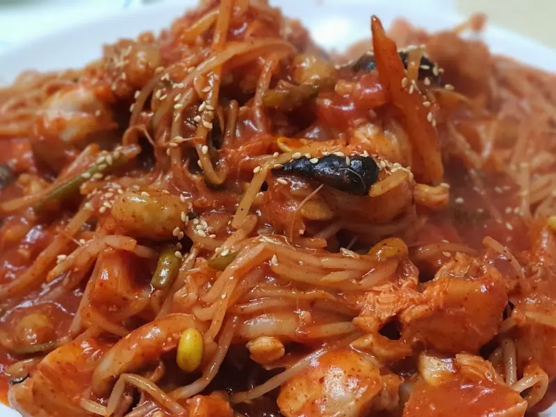 푸짐한 아귀찜의 비주얼