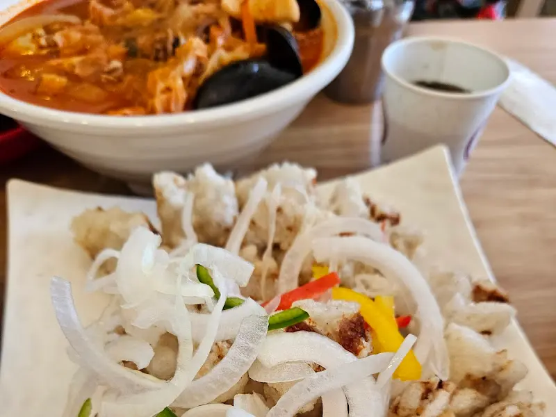 해물짬뽕과 찹쌀탕수육