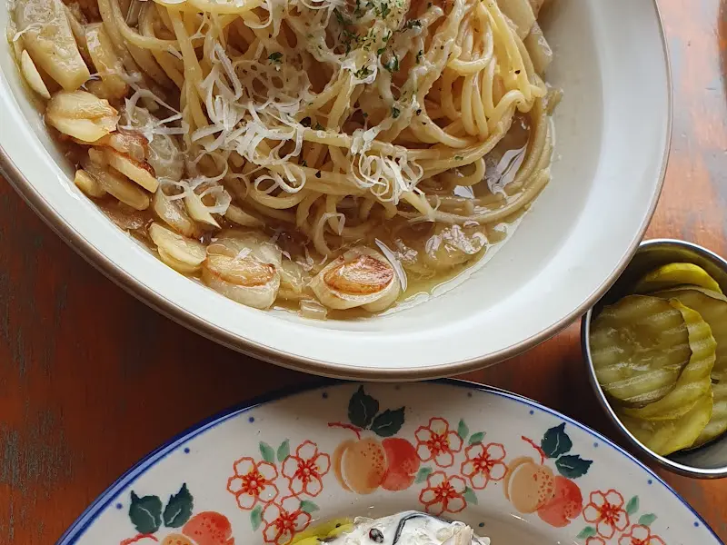 새우 크림 파스타